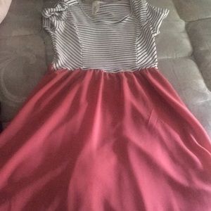 Grateful heart short dress